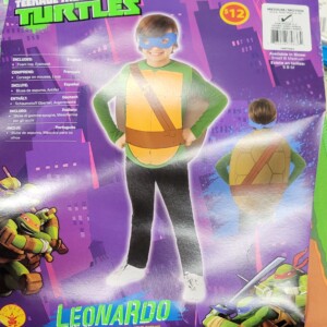 Turtles Leonardo Child Costume medium 8-10
