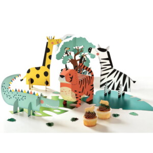 Get Wild Birthday Table Centerpiece Decorating Kit