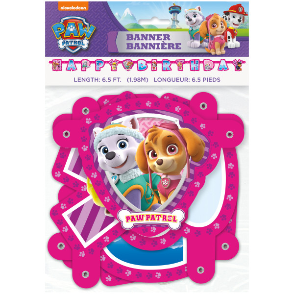Paw Patrol Jointed Banner - Girl