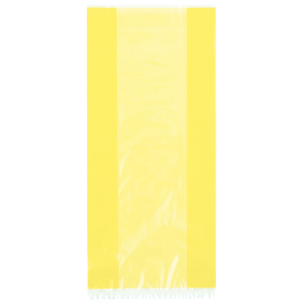 30 Yellow Cello Gift Bags