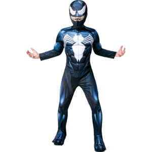 Boys Deluxe Venom Costume-M(8-10)