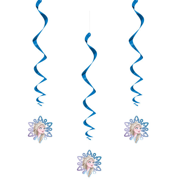Frozen 2 Hanging Decorations - 3Pk