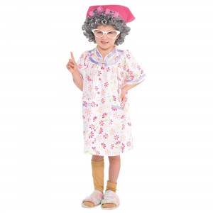 Little Old Lady Costume-S(4-6)