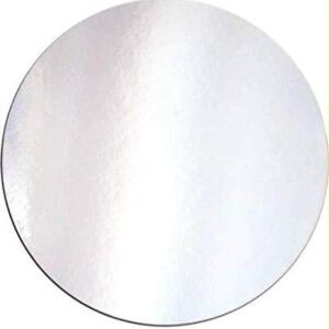 Enjay 16" Round Silver Cake Board, Each(Thick)